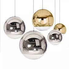 Nordic Pendant Lights Globe Glass Pendant Lamps Chrome Mirror Ball Hanglamp Modern Home Lighting Kitchen Suspension Luminaire Hanging Lamp Modern Pendant Lampglass Pendant Lamp Aliexpress