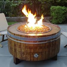 Wine barrel gas fire pit. Fire Pit Buying Guide Boxhill Design
