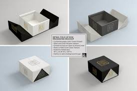 Download Fold Up Retail Box Packaging Mockup 212521 Branding Design Bundles In 2021 Packaging Template Design Box Packaging Design Luxury Packaging Design