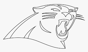 The panthers compete in the national football league (nfl), as a. North Carolina Panthers Coloring Pages White Carolina Panthers Logo Png Transparent Png Transparent Png Image Pngitem