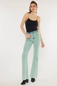 KanCan Nikki High Rise Flare Jeans Women's 1