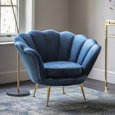Free delivery and returns on ebay plus items for plus members. Blue Velvet Upholstered Marilyn Armchair Velvet Accent Chairs