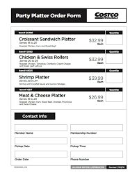 I like to support small business when i can, but i still buy a lot at big business, and costco doesn't get much bigger. How To Order A Party Platter From Costco