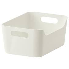 Découvrez les portes de cuisine kungsbacka, en bois et bouteilles pet recyclés. Variera Boite Blanc Brillant 24x17 Cm Ikea