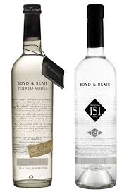 Boy And Blair S Potato Vodka And Professional 151 Vodka Vodka Brands Wine Packaging