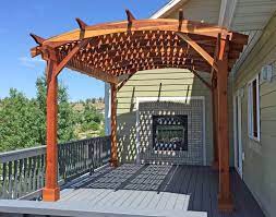 Arched Pergola Kits Redwood Arched Garden Pergolas Outdoor Pergola Pergola Plans Pergola Cost
