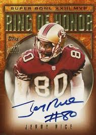 1995 pinnacle score jerry rice #of6. Top Jerry Rice Cards Best Rookies Autographs Most Valuable List