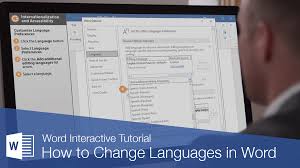 How To Change Languages In Word Customguide