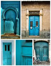 Teal is a popular choice indoors and out, starting with the front door. Exterior Color Inspirations The Tranquil Bold Turquoise Door House Appeal