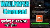 wallpaper carousel option missing solution 2020 miui 11 youtube wallpaper carousel option missing