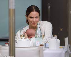 Katharine Mcphee 37 And David Foster 71 Step Out For The First Time With Son Rennie Daily Mail Online