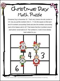 Christmas Math Teacherspayteachers Com Christmas Math Christmas Math Worksheets Maths Puzzles