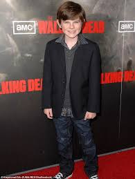 Short curly hairstyles for women haircuts for curly hair. The Walking Dead S Chandler Riggs Cuts Long Hair Express Digest