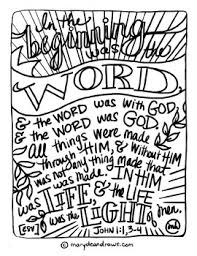 Dive into god's word coloring page. The Good News Story Set Of 24 Hand Drawn Bible Verse Coloring Pages