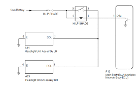 If wiring and power are good, suspect your bulbs. Toyota Ch R Service Manual High Beam Headlight Circuit Lighting System