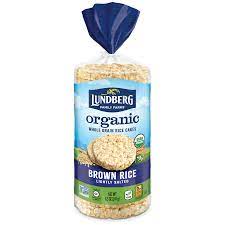They are made with 5g of whole grains, so you know you're . Organic Brown Rice Cakes Lightly Salted Products Lundberg Family Farms