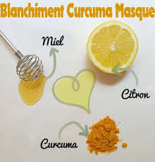 Masque Eclaircissant Et Anti Taches Au Miel Et Au Curcuma Masque Curcuma Masque Eclaircissant Recette Beaute