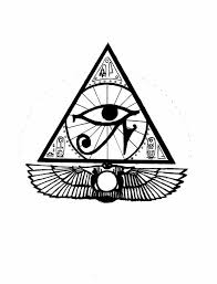 Eye Of Ra Inside A Triangle Pyramid Tattoo Egypt Tattoo Egyptian Tattoo