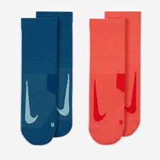 Nike Multiplier Ankle Socks Multi Color Running Socks
