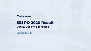 In this post, we have provided complete details about the sbi po prelims result and how to download the result. Sbi Po Prelims Result 2020 Out Check Scorecard Cut Off Here