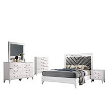 Order 1pcs there are 10,329 suppliers who sells mirror bedroom furniture sets on alibaba.com, mainly located in asia. Kings Brand Furniture Mirror Dresser Chest 2 Nightstands Bed Madison 6 Piece Queen Size White Bedroom Set Furniture Home Kitchen Nettserier No