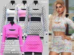 Today it's the largest the sims community in the world. Sims 4 Cc Custom Content Clothing Sims4cc Sims4customcontent Ts4cc Designer Pattern Set Sims 4 Clothing Sims 4 Sims 4 Children