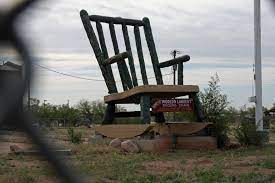 worlds largest rocking chair outside canon city colorado 06 may 2014 outdoor chairs outdoor decor rocking chair