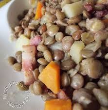 Lentilles Blondes Aux Lardons Pommes De Terre Et Carottes Lentilles Blondes Recette Lentilles Lardons Recette Lentilles