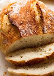 No Knead Bread Amazing Plain Flour Used Plain White And 100g Wholemeal Bread Flour Only Used 1 2 Tsp Salt