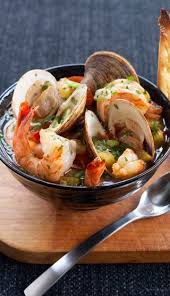 Cioppino De Fruits De Mer A La Mode De Floride Recettes Du Quebec Cuisine Poisson Recette Poisson Recettes De Cuisine