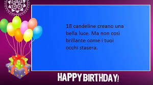Idea Per Frasi Belle Buon Compleanno Di Un Diciottenne Che Fa Riferimento Alla Luce Negli Occhi Del Festeggiato Buon Compleanno Compleanno Auguri Di Compleanno