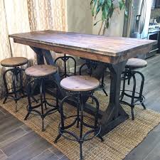 Rustic Pub Table Rustic Pub Table Pub Table Rustic Industrial Decor