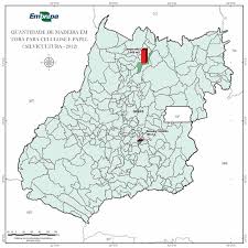 Informações atualizadas para o estado de goiás Mapa Do Estado De Goias Com Destaque Para A Localizacao Dos Maiores Download Scientific Diagram