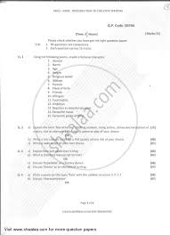 Check spelling or type a new query. Introduction To Creative Writing 2017 2018 Bmm Advertising Semester 3 Question Paper With Pdf Download Shaalaa Com