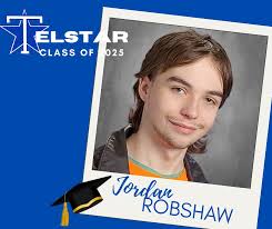 Senior, Jordan Robshaw Jordan is an outstanding and friendly young man with  the potential to perform incredible feats in this life. He has been a role  model for the Middle Schoolers in