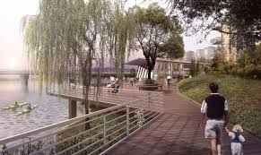 Shams Abu Dhabi Central Park And Public Landscapes Abu Dhabi Uae Crja Ibi Group Landscape Abu Dhabi Built Environment