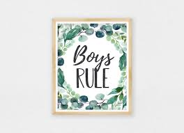 Wallhogs construction pack of reusable wall decals is the perfect accent for any boys room!. Boys Rule Boys Nursery Prints Eucalyptus Nursery Decor Boys Room Wall Art Art Print Studio