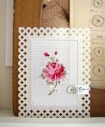 For a free pattern and instructions to make a simple card, you can check out creative life with cheryl fall, where she goes beyond cross stitch on a little embroidered flower card. 120 Perforated Paper Ideas In 2021 Christmas Cross Stitch Cross Stitch Cross Stitch Patterns Christmas