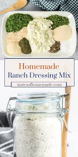 Buttermilk Ranch Dressing Mix Tastes Of Homemade Recipe In 2020 Homemade Ranch Dressing Mix Homemade Ranch Buttermilk Ranch Dressing Mix