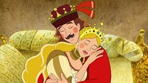 Marci és az elátkozott királylány. Magyar Nepmesek A Selyemret Folk Art Animation Disney Characters