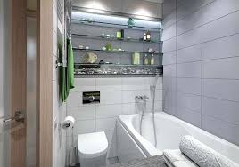 Bathroom shelving is the perfect addition for storage of makeup, toiletries, and towels. 15 Bathroom Spaces With Glass Shelving Home Design Lover