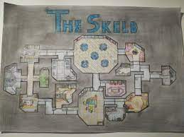 I M Drawing The Skeld Map Of Among Us Clayclaim