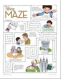 I am excited to be getting a head start on handouts for the come follow me curriculum for the month of september. Tithing And Offering Coloring Pages