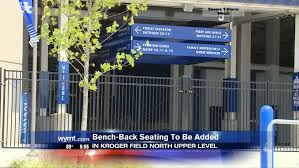 Bench Back Seating To Be Added In Kroger Field North Upper Level