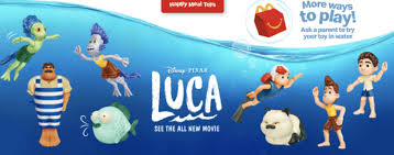 2021 ty teenie beanie baby boos mcdonald's happy meal toys. Mcdonald S Happy Meal Toys Now Feature Luca Characters Mickeyblog Com