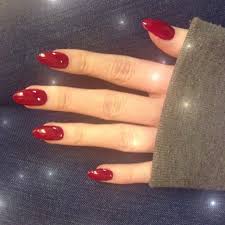 Red comes in lots of different tones. 75 Oval Shaped Acrylic Nail Designs For Nail Lovers