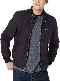 Members Only Mens Original Iconic Racer Jacket Mens Outfits Slim Fit Jackets Mens Outerwear Jacket