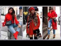 Moda 2020 Outfits Color Rojo Para Elevar Tu Estilo En Este Otono Invierno 2020 Tendencias 2020 Youtube Moda Ropa De Moda Tendencias Ropa