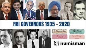 The governor of the reserve bank of india exploits all the powers and fulfills all the responsibilities the same as the chief executive officer should 1 list of rbi governors. List Of Rbi Governor S 1935 To 2020 List Of All Reserve Bank Of India Governor S Numisman Youtube