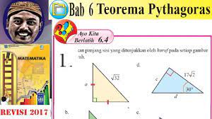 Check spelling or type a new query. Teorema Pythagoras Matematika Kelas 8 Bse K13 Rev 2017 Lat6 4 No 1 Cari Panjang Sisi Youtube